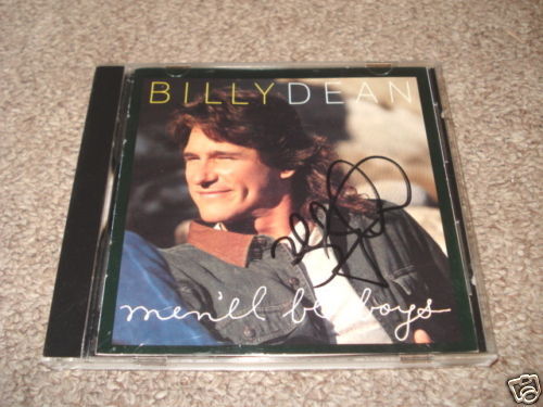 Billy Dean Signed Autographed CD Cover Photo Poster painting Men'll Be