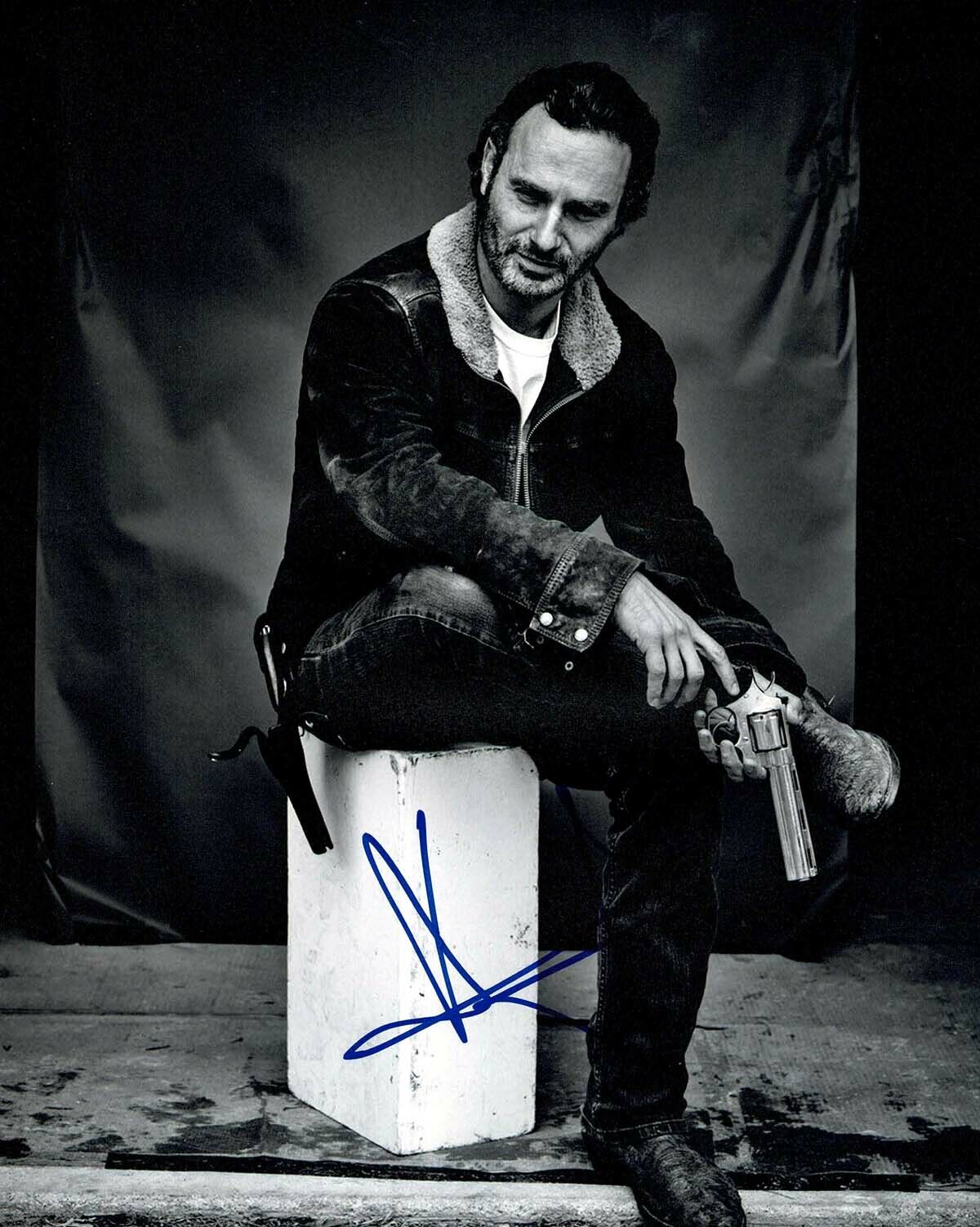 Andrew Lincoln Signed Autograph Photo Poster painting 3 COA AFTAL Rick GRIMES The Walking Dead