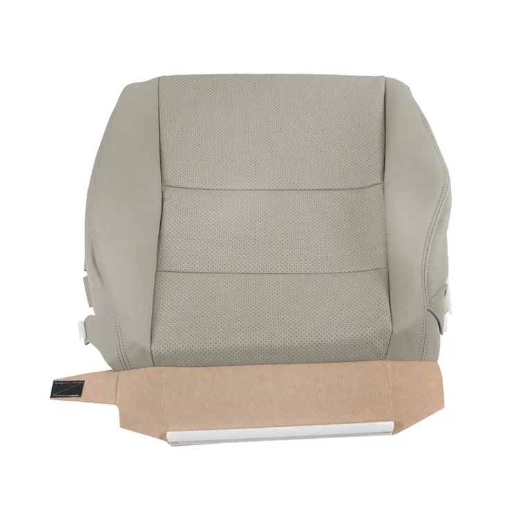 SEBLAFF Seat Cover Bottom Leather Gray Driver Replacement for 2007-2012 Acura