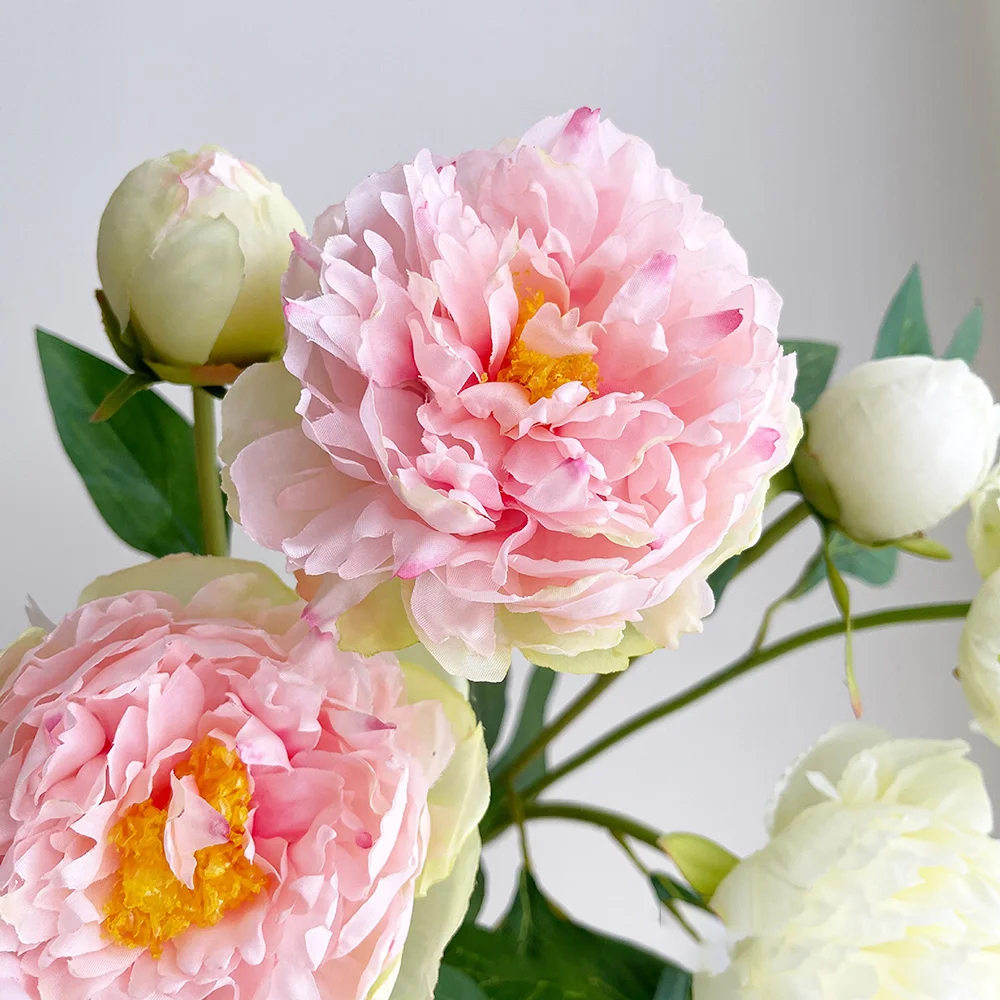 Simulation peony peony flower home window decoration