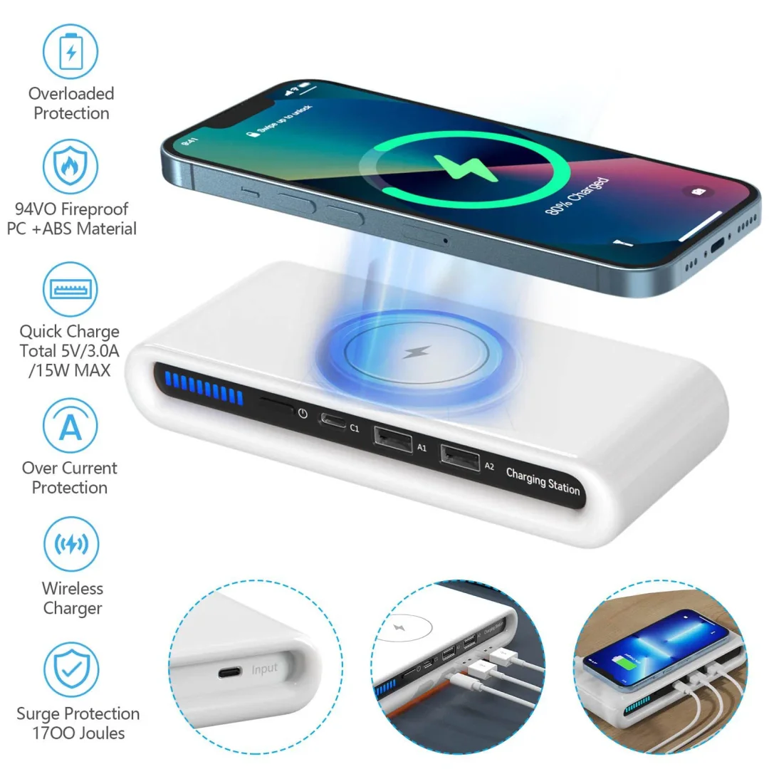 Four In One Multi Port Wireless Charger