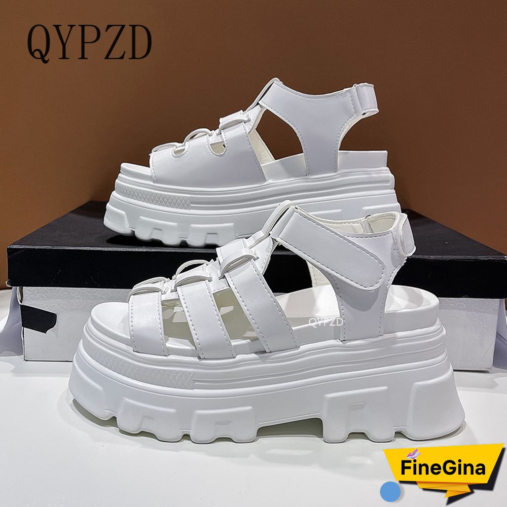 Women Sport Sandals Wedge Hollow Out Sexy Open-Toed Ladies Sandals Outdoor Cool Platform Shoes Women Beach Sandalias De Mujer