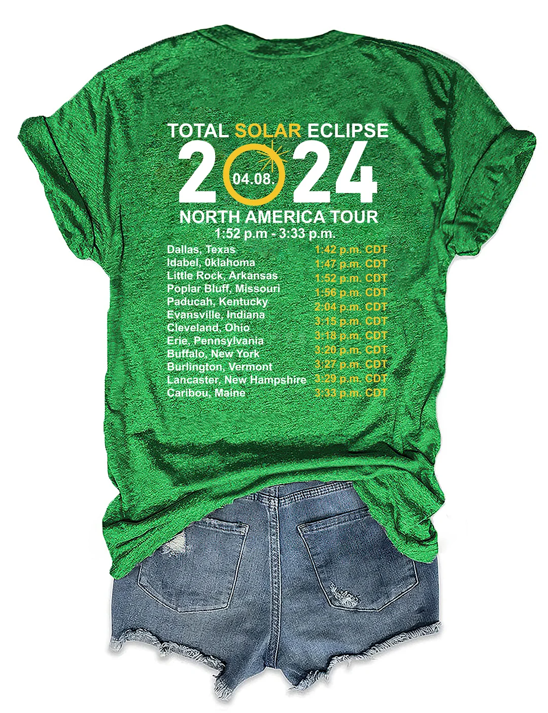 Total Solar Eclipse 2024 T-shirt