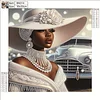 Diamond Painting-DIY Crystal Rhinestone Elegant Woman