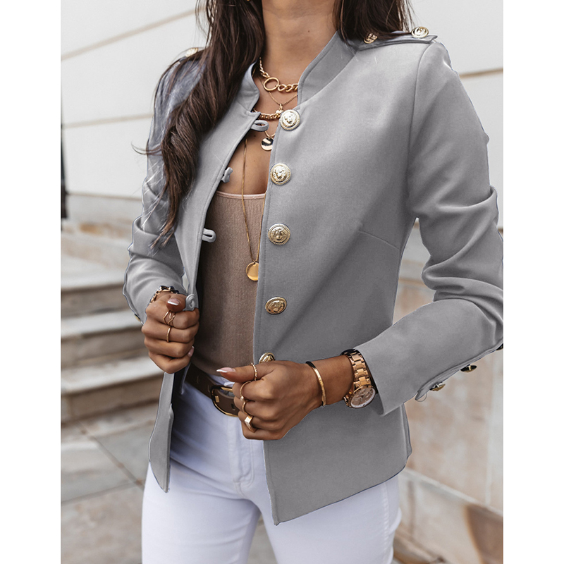 Fashion Casual Single-breasted Short Jacket wearshes