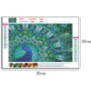 Green peacock | Full Round Diamond Painting Kits
