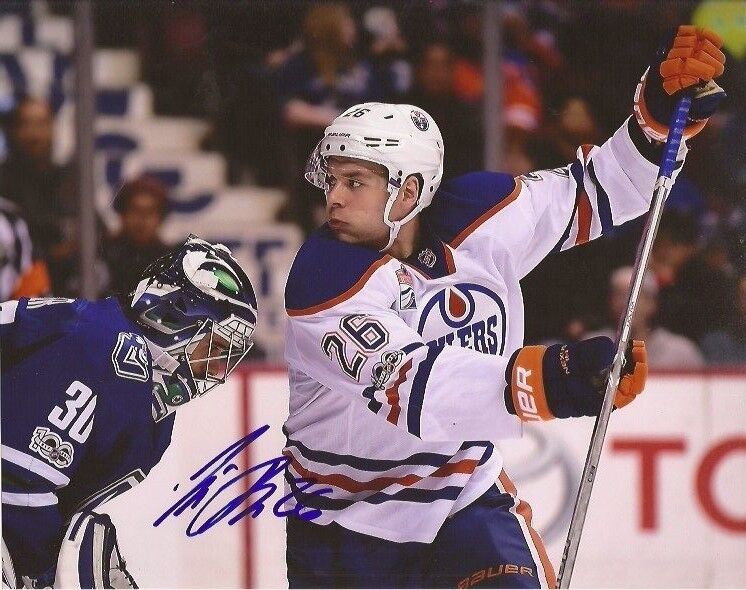 Iiro Pakarinen signed Edmonton Oilers 8x10 Photo Poster painting autographed 2