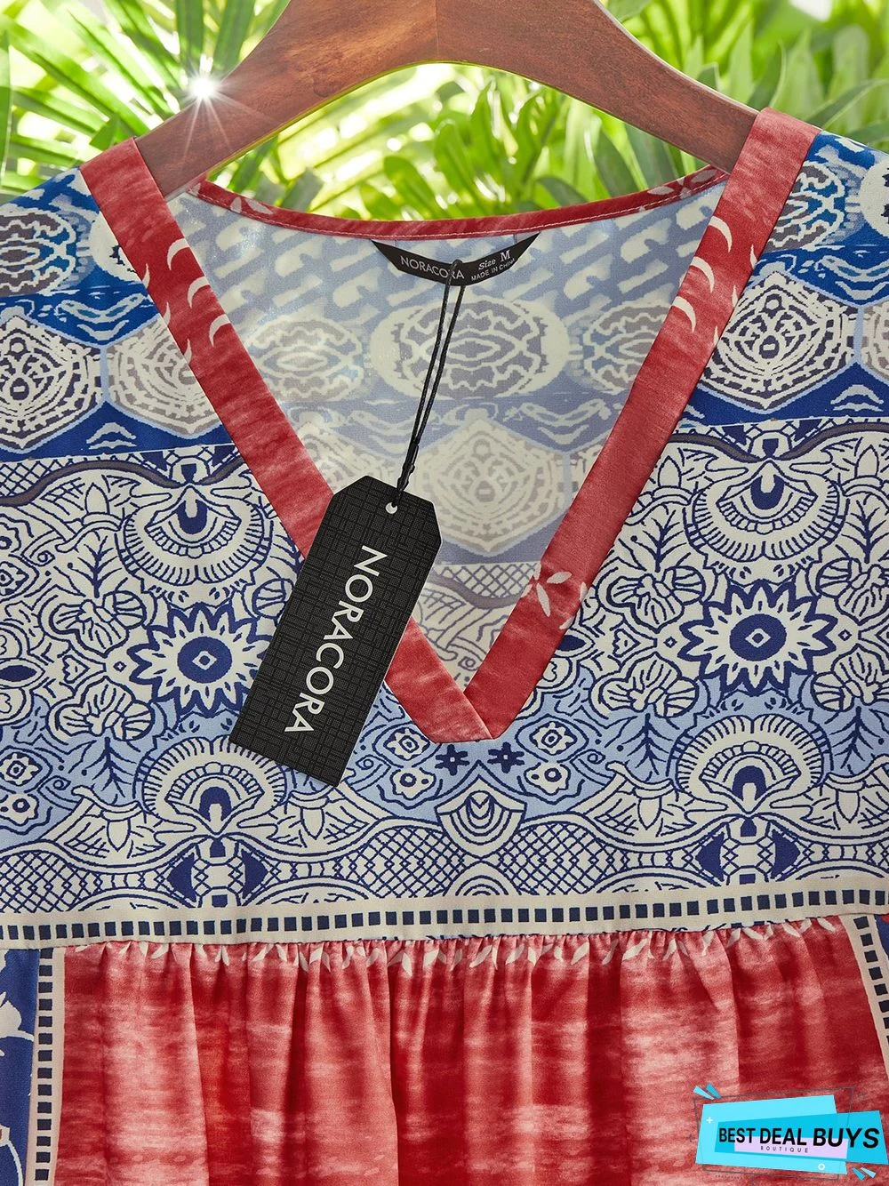 Women's Holiday Weekend Floral Blouse Shirt Floral Short Sleeve Flowing tunic Print V Neck Casual Streetwear Boho Top