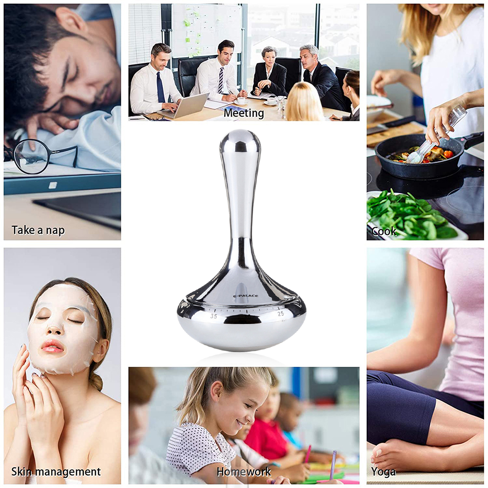 Mechanical Timer Waterproof Chef Cooking 60 Minute Countdown Alarm Reminder от Cesdeals WW