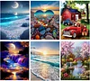 6Pack Landscape-Full Round Diamond Painting(30x40cm)