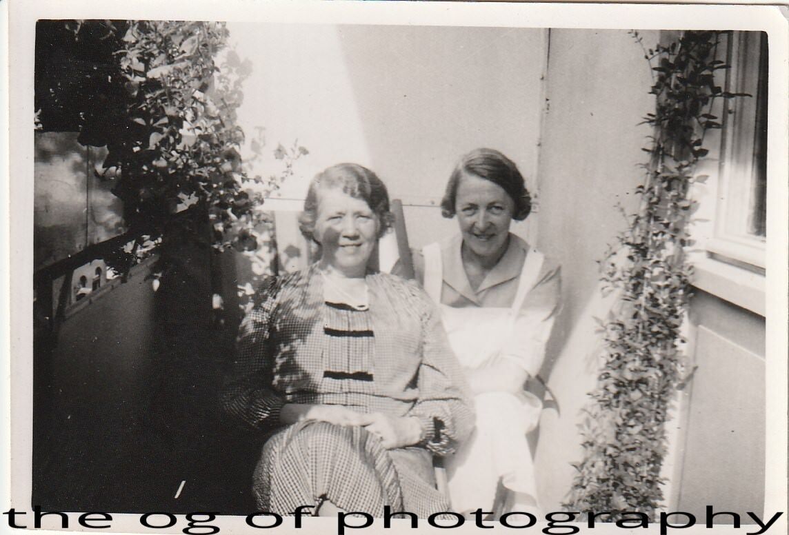 FOUND Photo Poster painting Original BLACK and WHITE Snapshot Photo Poster paintingGRAPHYDD 84 6