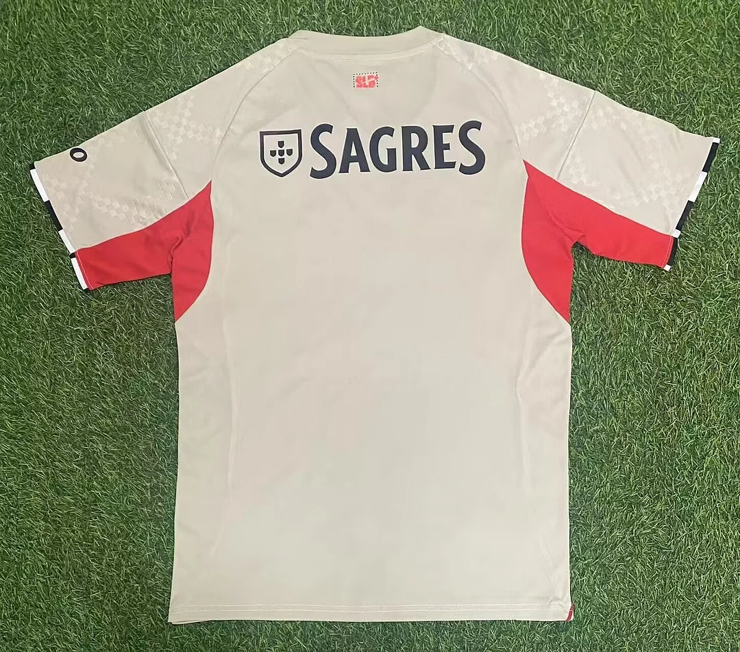 25/26 Benfica Away Football Shirts Thai Quality