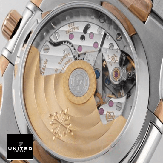 Patek Philippe nAUTİLUS 5980-1AR Steel Replica mechanism view