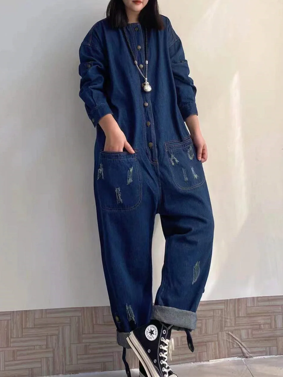 Women Half Sleeve V-neck Solid Color Dress