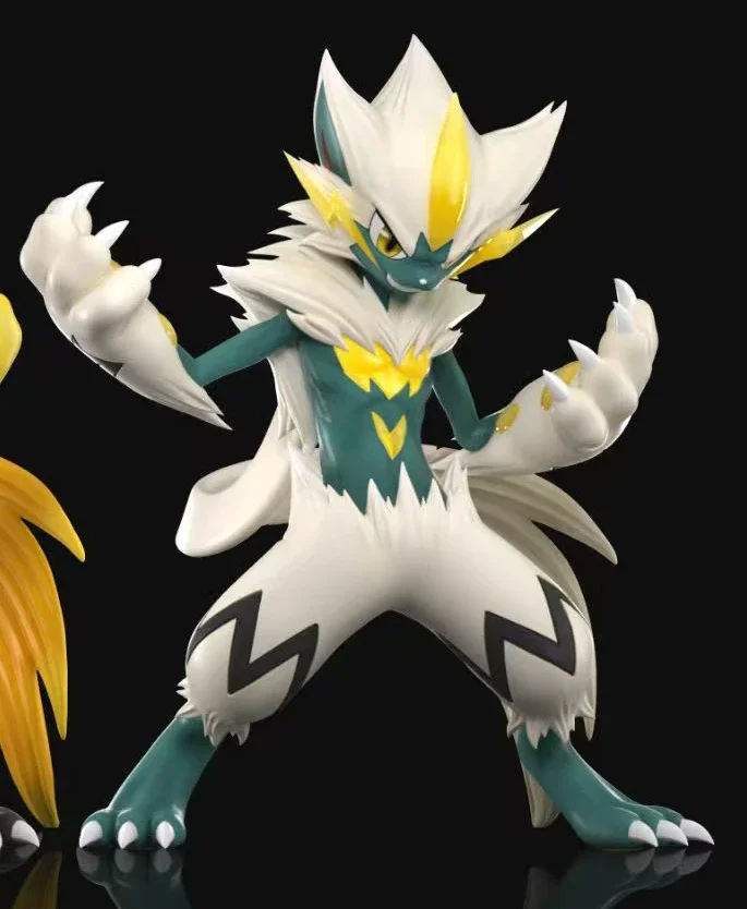 1/20 Scale World Zukan Zeraora - Pokemon Statue - Wonder Studio