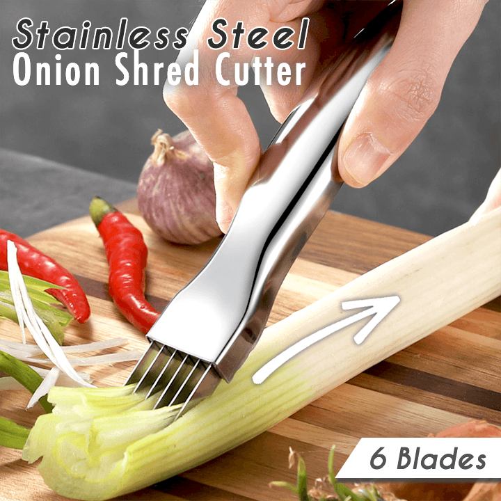 Stainless Steel Onion Shred Cutter