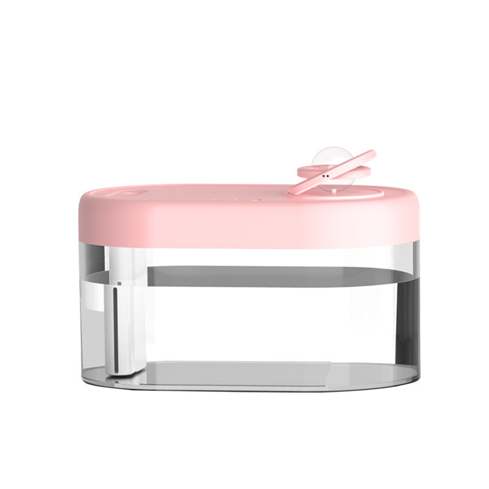

USB Humidifier Dual Spray Air Aroma Diffuser LED Light for Home Office, Pink, 501 Original