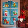 6pcs DIY Christmas Diamond Painting Stickers