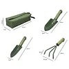 4pcs Hand Rake Garden Tool with Non Slip Handle Multifunctional Garden Cleaning Shovel Ideal for Digging Weeding Planting