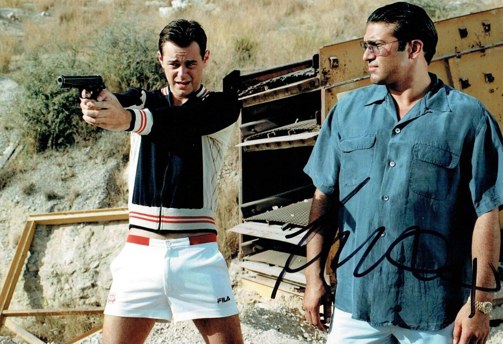 Tamer HASSAN Signed Autograph 12x8 Photo Poster painting COA AFTAL The BUSINESS Playboy Charlie