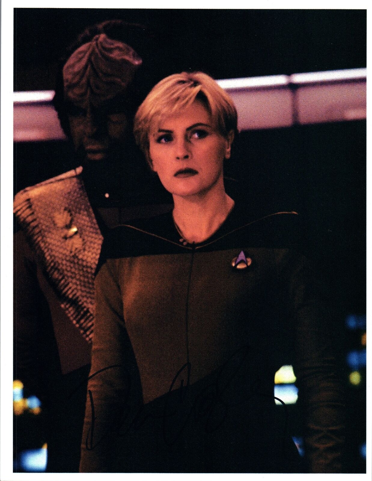 Denise Crosby Signed Autographed 8x10 Photo Poster painting Star Trek The Walking Dead COA VD