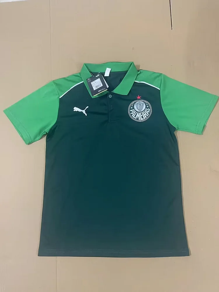Fans edition 2024-2025 Palmeiras Dark Blue training polo shirt