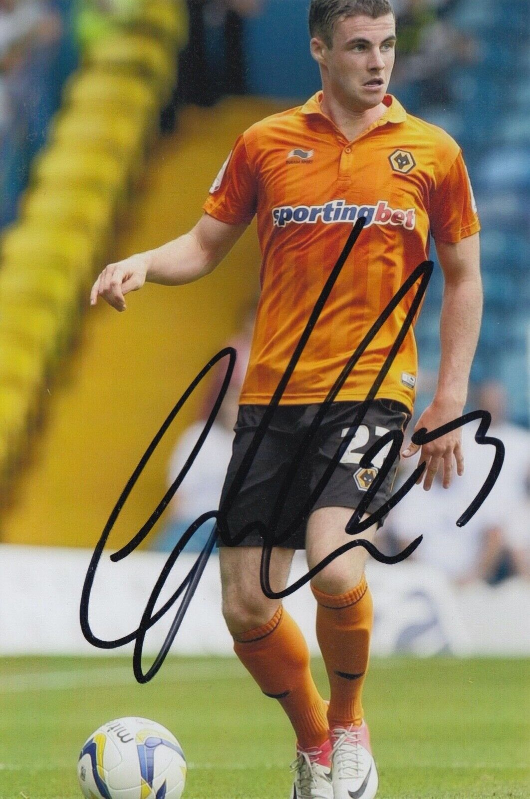 ANTHONY FORDE HAND SIGNED 6X4 Photo Poster painting - FOOTBALL AUTOGRAPH - WOLVES.