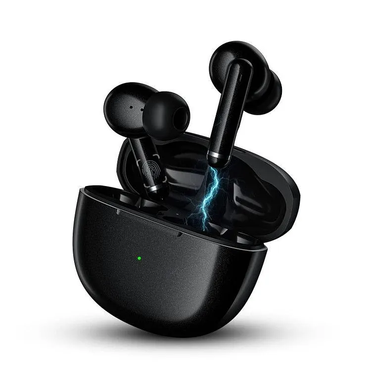QCY HT03 Bluetooth Headphone V5.1 Wireless TWS Earphone ANC+ENC Noise Canceling Earbuds with 4Mic Gaming Headset HD Call Earbuds