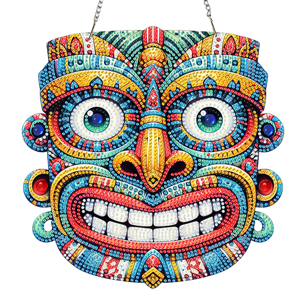 Acrylic Special Shaped Totem Avatar 5D DIY Diamond Painting Hanging Decorations
