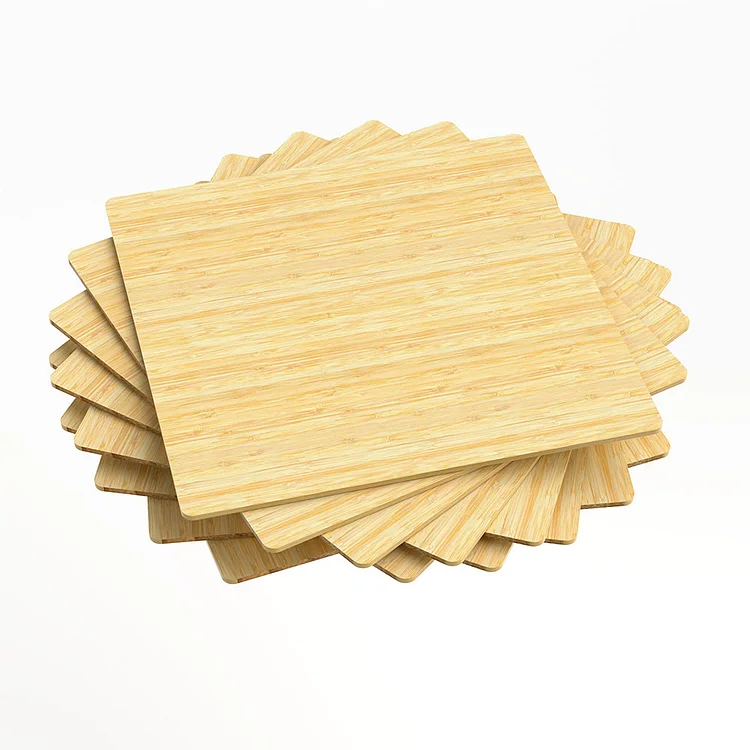 8x8x1/8'' Natural Bamboo Board (10PCS) 