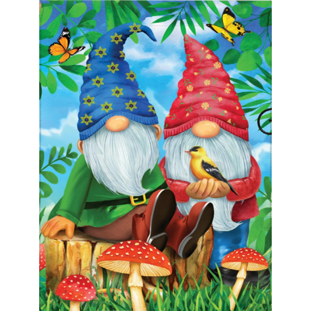 

Gnomes - Round Drill Diamond Painting - 30*40CM, 501 Original