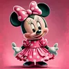 (Multi-Style) Disney Mickey Minnie-Full Round Diamond Painting 30*30cm