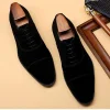  Mens Quality Suede Leather Dress Shoes