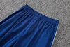 Joyfball 2025/2026 Real Madrid Long Zipped Jacket Retro Version Royal Blue Soccer Jersey 1:1 Thai Quality 
