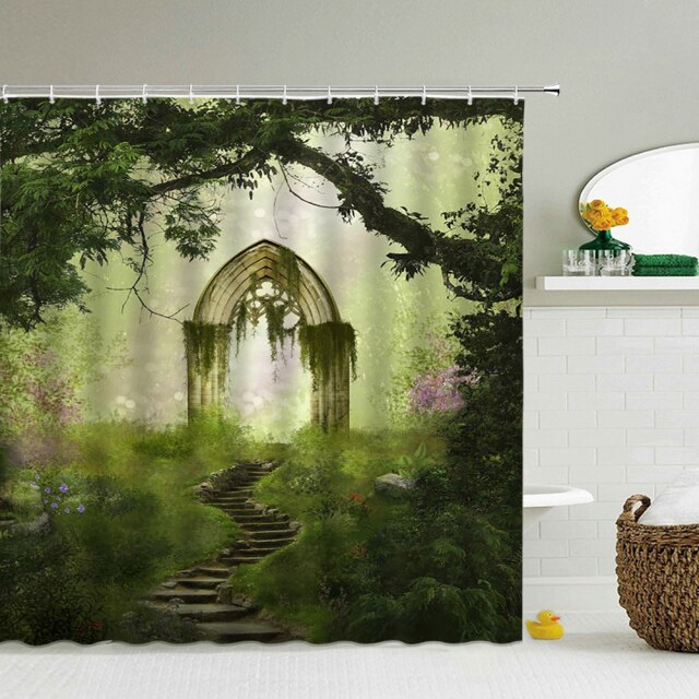 

Shower Curtain – Dream Forest Scenery-180*180cm, 501 Original