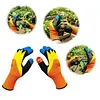 Gardening Silicone Thumb  Tool Set Reusable Multifunctional Gardening Pruning Tool Multi-Purpose Pruning Shears Garden Tools for Harvesting/Plant Fruit Picking/Trimming (gloves)