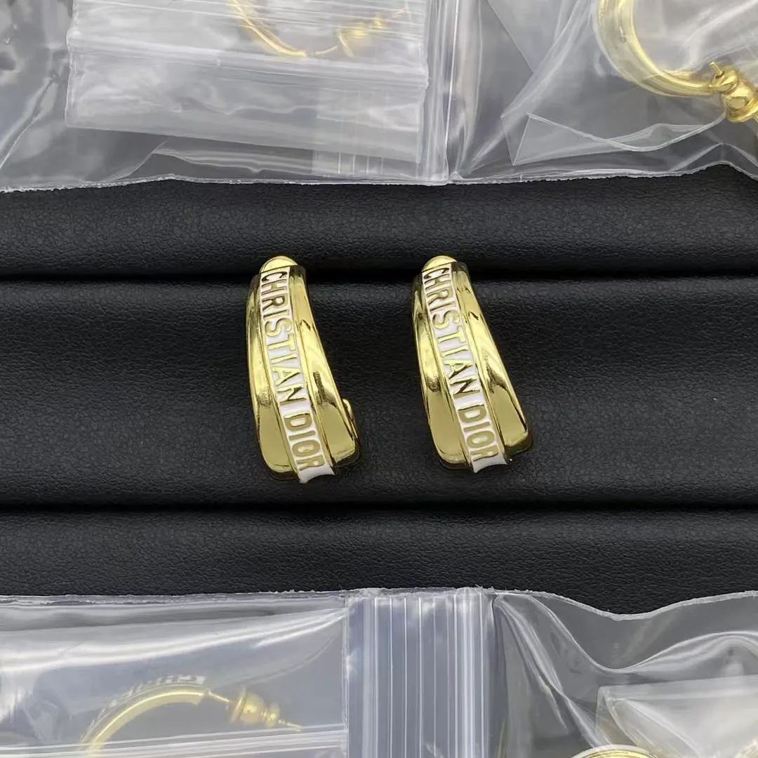 Christian Dior Hoop Earrings
