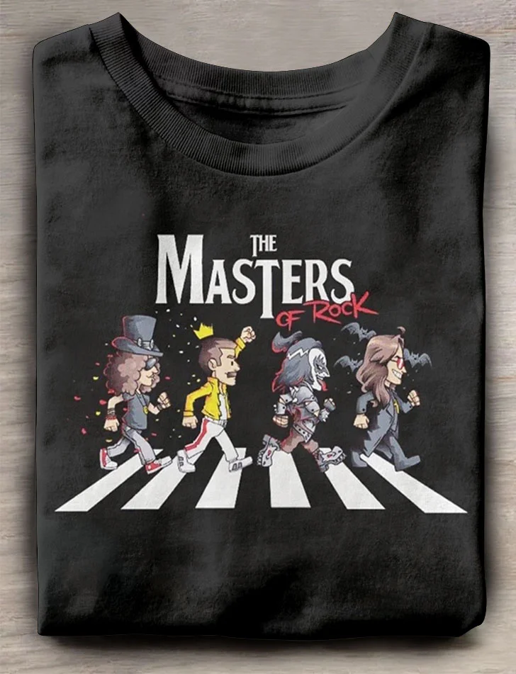 Teecade Teecade The Masters of Rock T-shirt