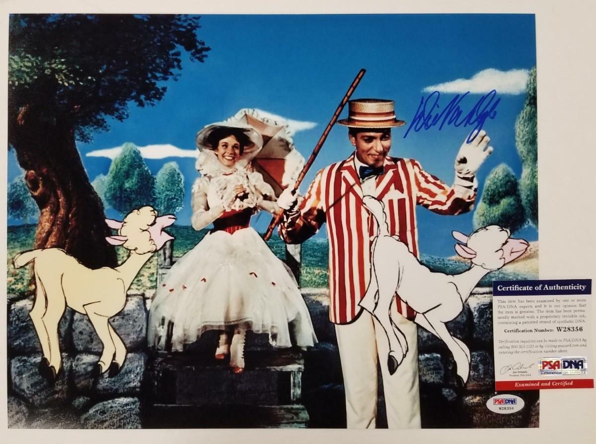 Dick Van Dyke signed Mary Poppins 11x14 Photo Poster painting #5 Autograph ~ PSA/DNA COA