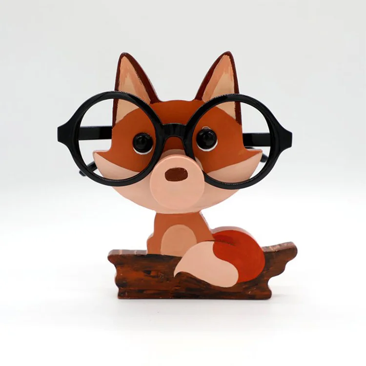 Glasses Holder Stand Gift - Fox