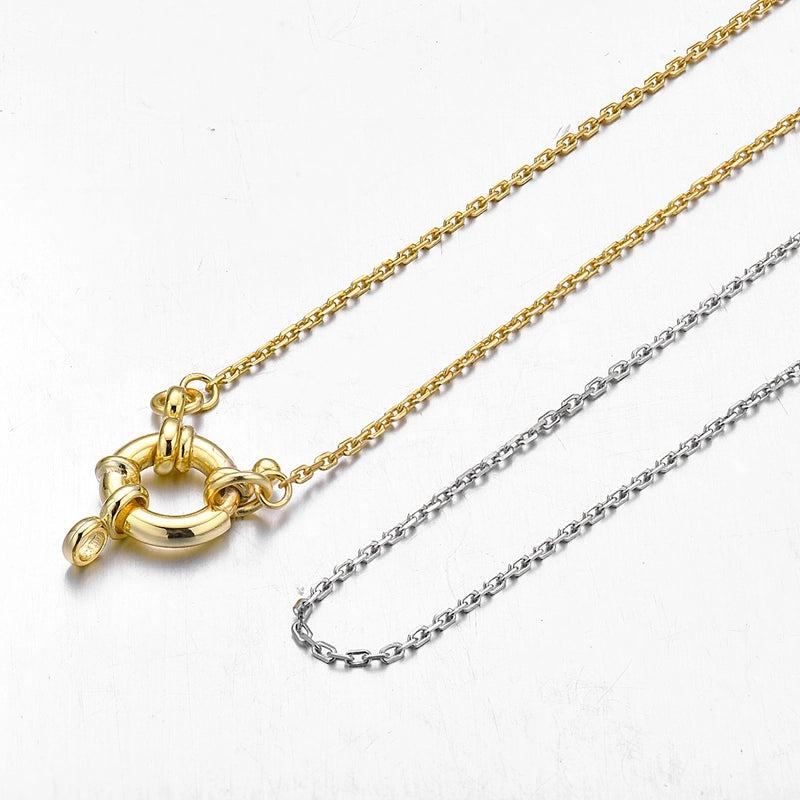 1 Piece 925 Sterling Silver Solid Color Jewelry Buckle Jewelry Accessories