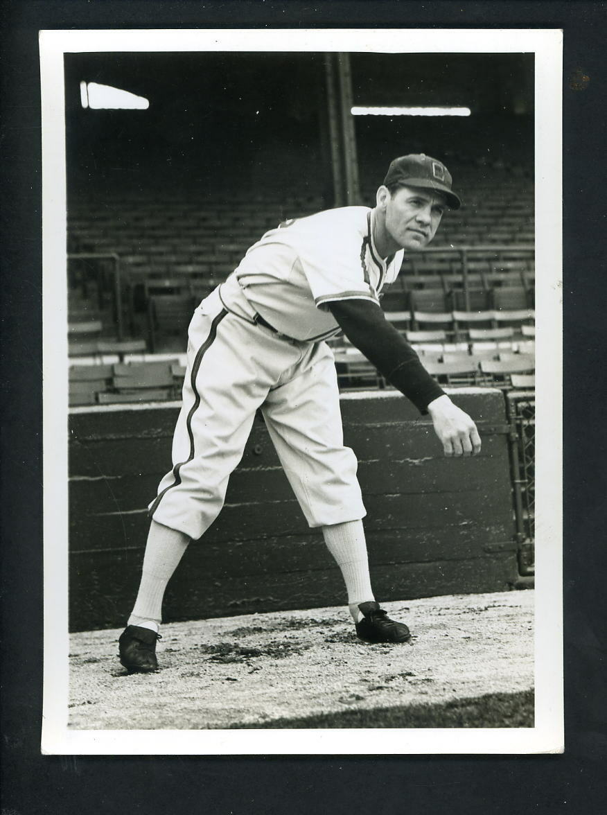 Pete Appleton circa 1940's Press Original Photo Poster painting Chicago White Sox