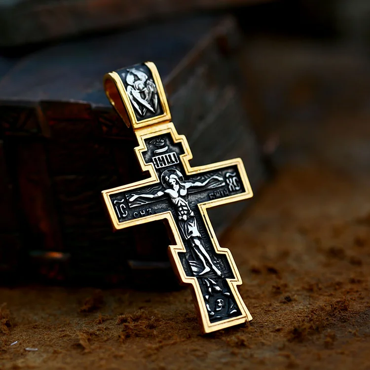 Christ Jesus Crucifixion Stainless Steel Necklace