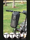 2/3/4L Bicycle Front Bag Cycling Pouch Shockproof Waterproof Cycling Accessories