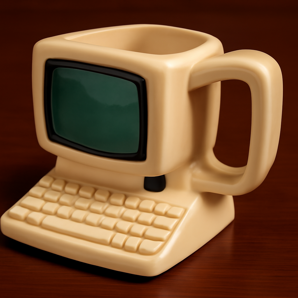 Vintage Computer Mug