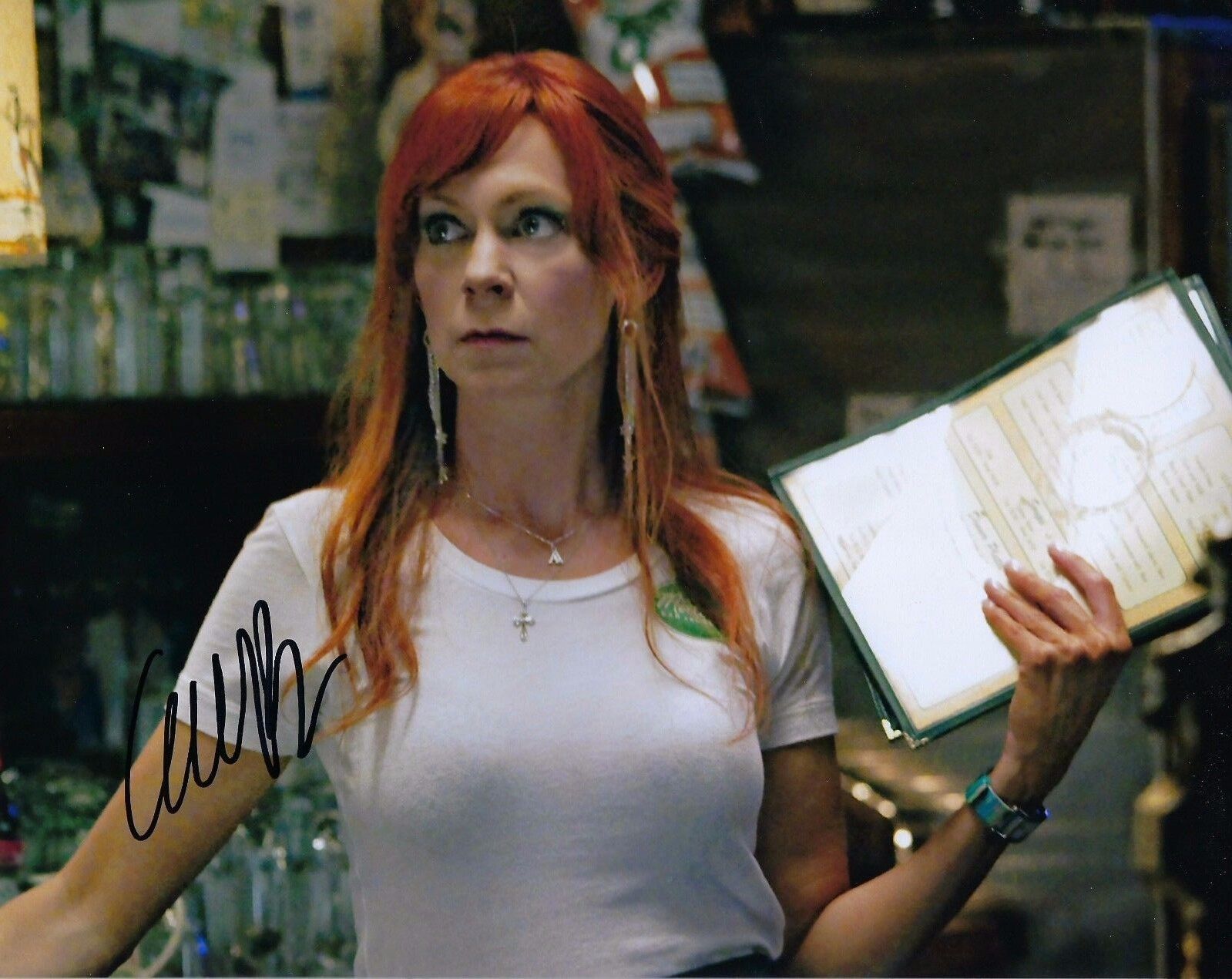 GFA True Blood * CARRIE PRESTON * Signed Autographed 8x10 Photo Poster painting MH1 COA