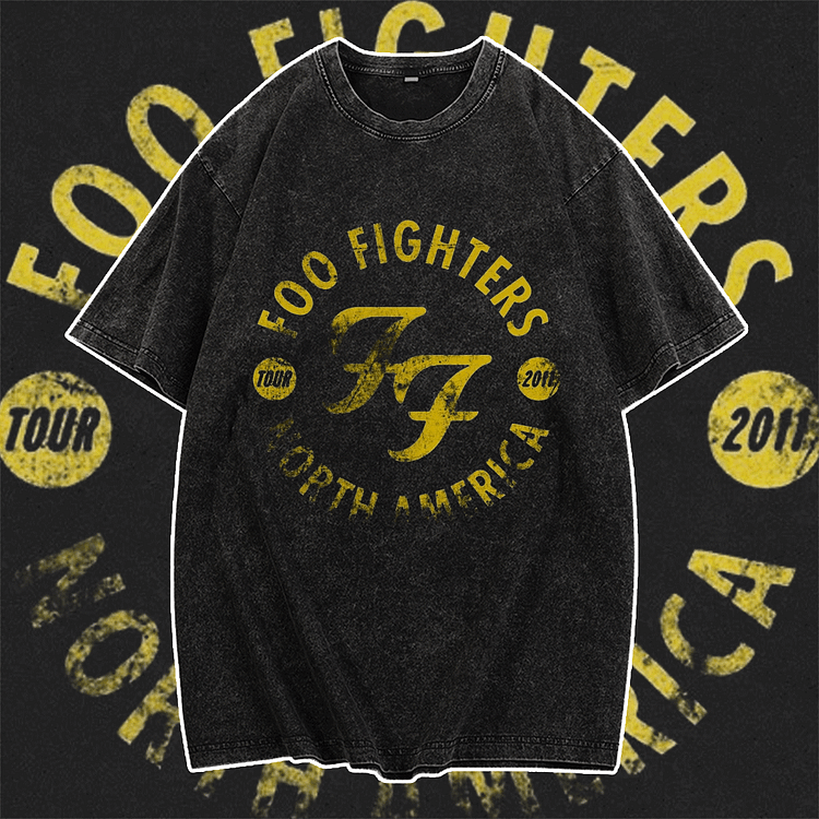 Davidhawaii100% Cotton Casual Vintage Rock Circle Logo Culture T-Shirt - 100% Cotton