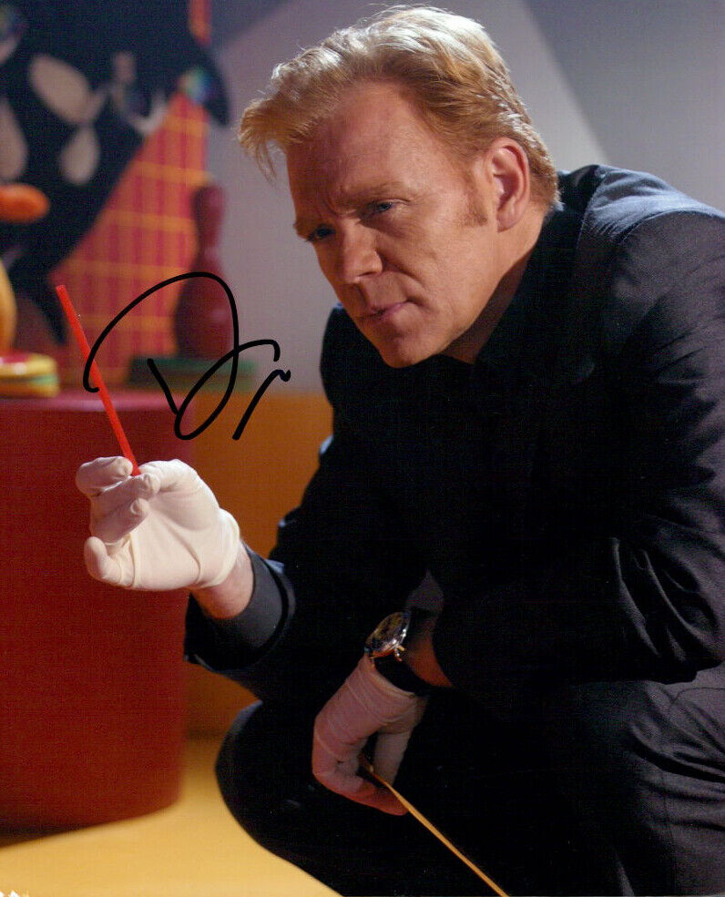 David Caruso signed 8x10 Photo Poster painting