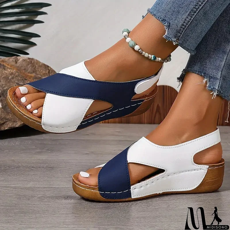MidiSono - Supportive and fashionable orthopedic general Sandals