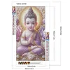 Art De Bouddha-Compl&egrave;te Rond Diamant Peinture-30X50CM